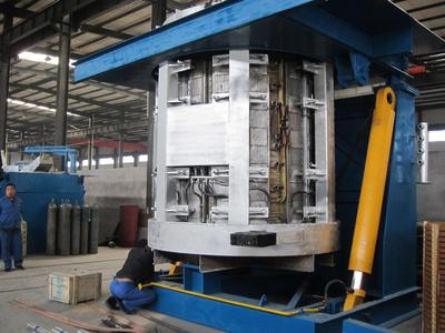 大吨位中频钢壳炉炉体